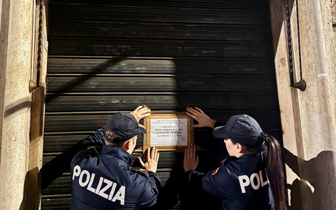 Mala movida a Piazza Bologna e Viale Ippocrate: il Questore sospende licenze a sei locali