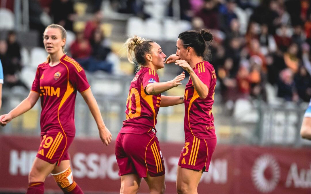 Serie A women, la Roma ospita la Juventus per consolidare il primato (ore 14.30)