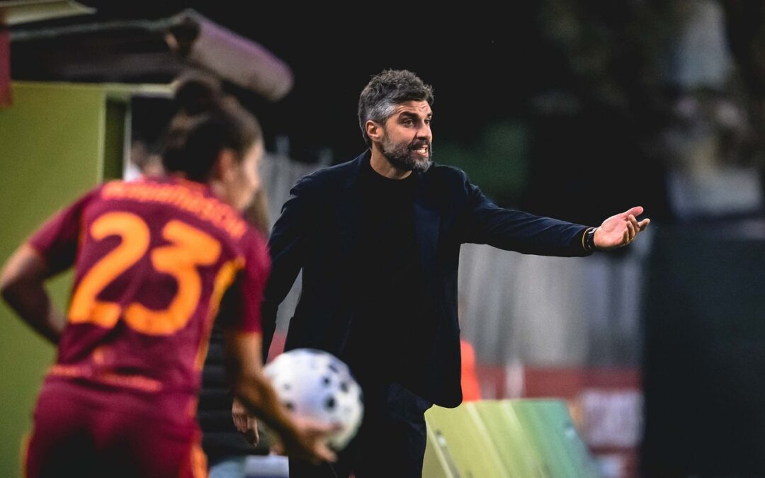 Coppa Italia Women, Rossettini: “L’obiettivo della Roma è arrivare ai quarti di finale”