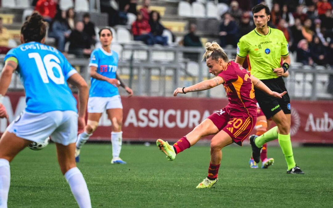Coppa Italia femminile, il derby Lazio-Roma si giocherà il 21 gennaio alle 20.30