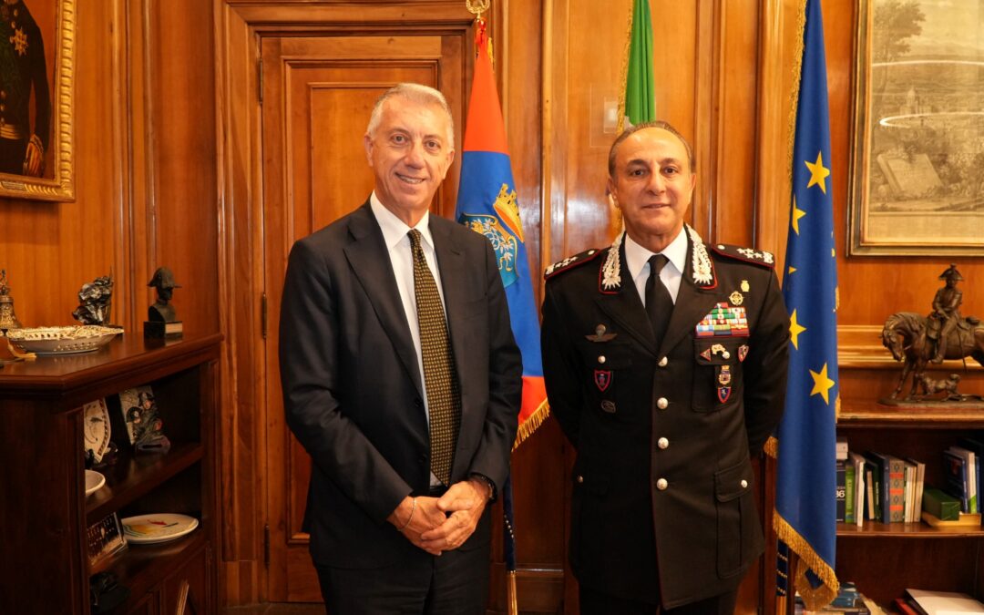 Il presidente del Consiglio di Stato in visita istituzionale al Comando generale dell’Arma