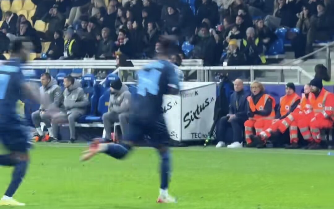 La Lazio in 9 sbanca il Tardini: 1-0 al Parma. Decide Noslin