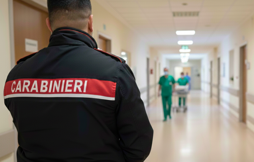 Paziente tenta di uccidere il compagno di stanza, poi ferisce i Carabinieri, arrestato