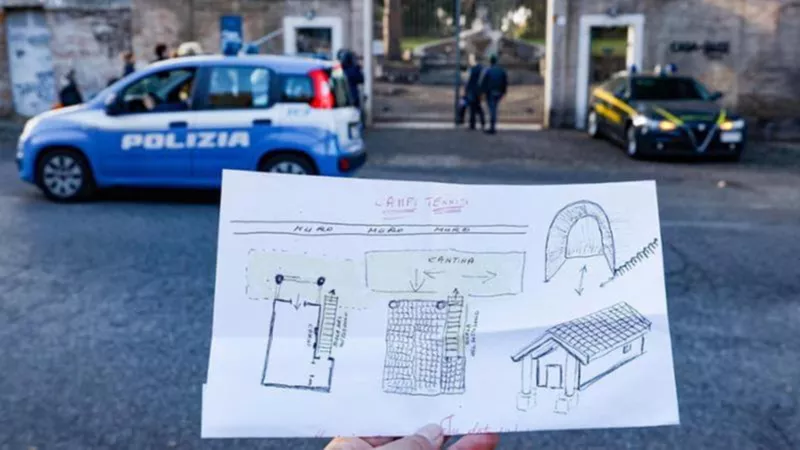 Ripresi gli scavi alla Casa del Jazz. Trovato un cunicolo di ingresso ma è murato