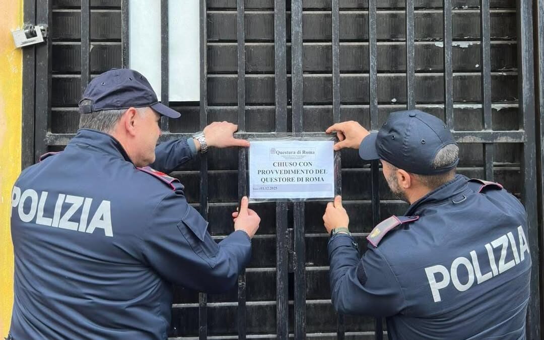 Pigneto: “finta” attività commerciale che di notte si trasformava in club. Scattano i sigilli della Polizia