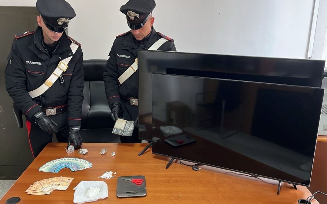 Santa Marinella, arrestato dai Carabinieri un 33enne romano per spaccio e riciclaggio
