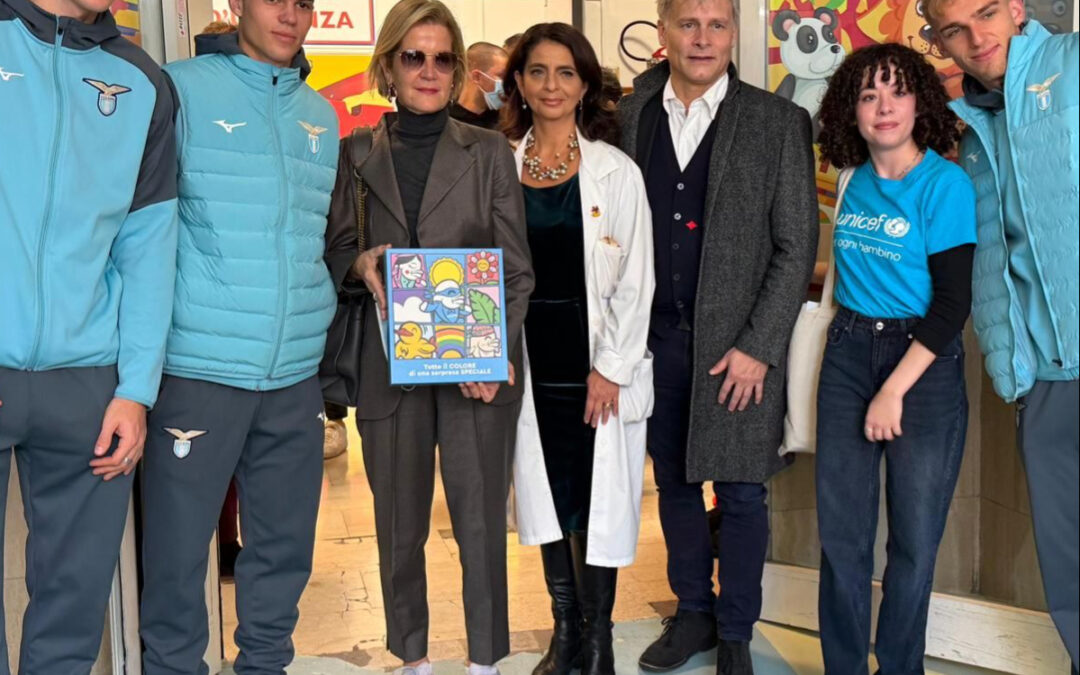 Lazio protagonista dell’iniziativa “Regalo sospeso” Unicef – Clementoni per i bambini