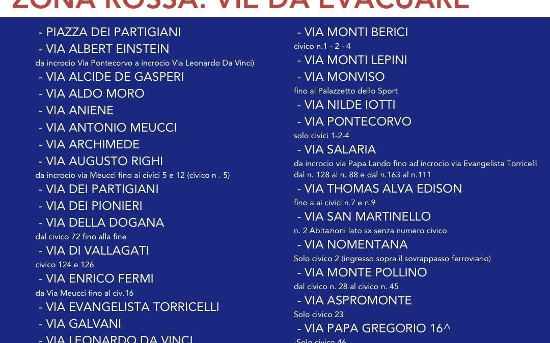 Domenica 21 dicembre disinnesco bomba a Monterotondo, il sindaco: “Evacuate 2500 persone”