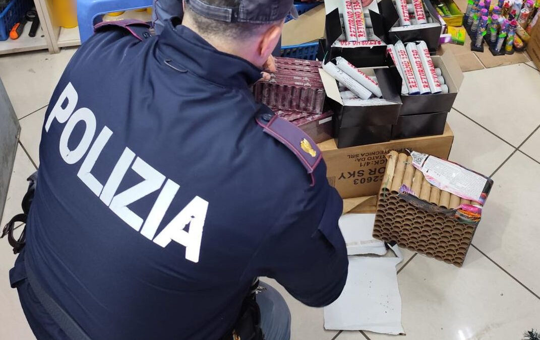 Fuochi illegali tra droga e vendita online: sequestri nei quartieri Prenestino, Fidene ed Aurelio
