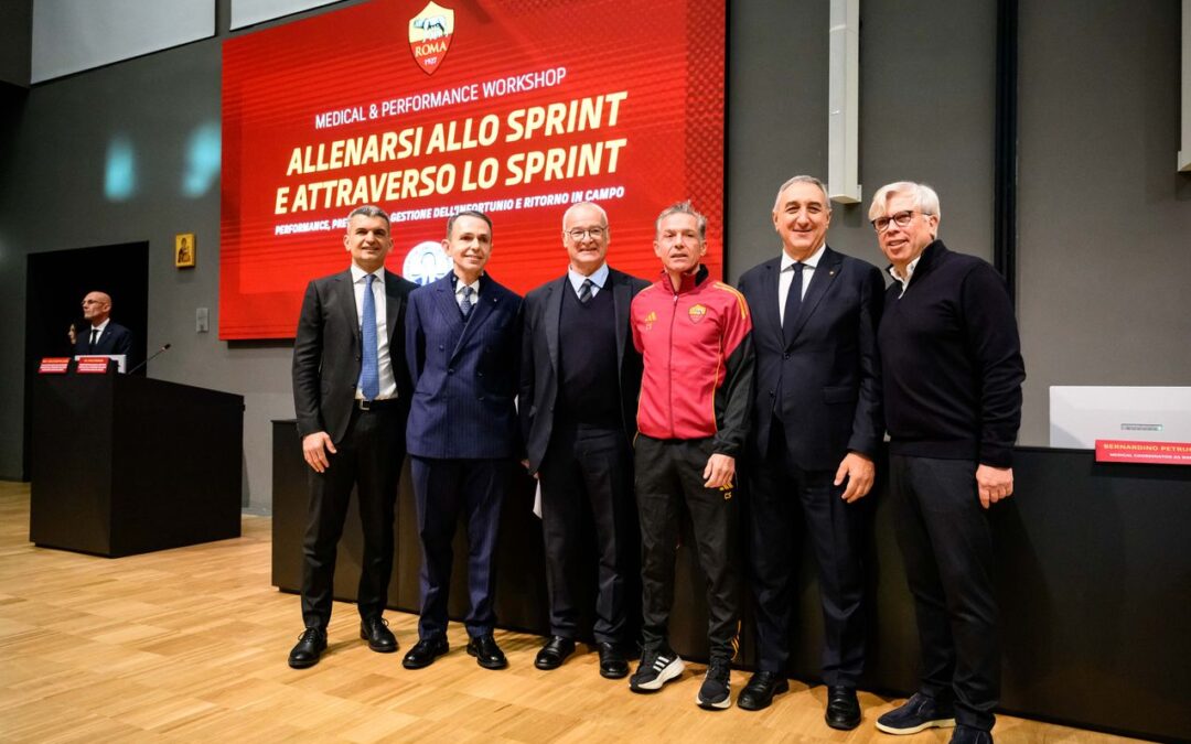 Roma, innovazione e salute in campo: primo workshop per staff sanitario e atletico