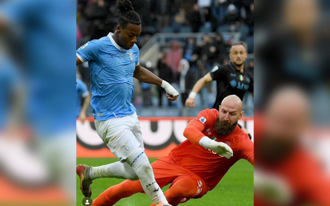Lazio ko all’Olimpico contro il Napoli 2-0 e finisce la partita in 9