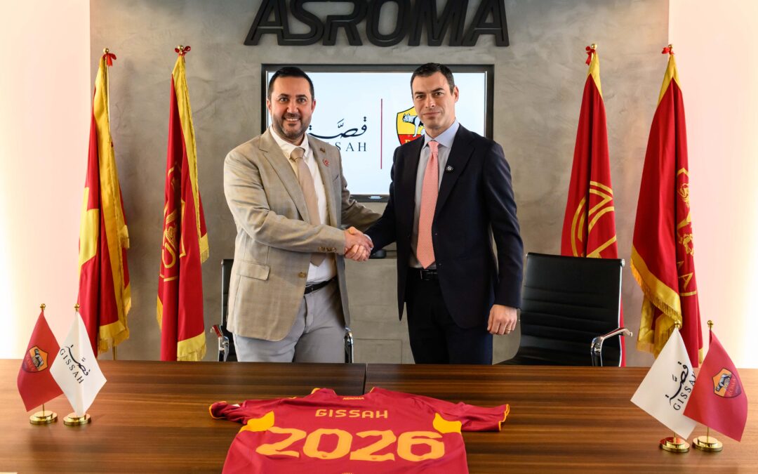 Roma, ufficiale nuova partnership con Gissah, azienda araba di profumi