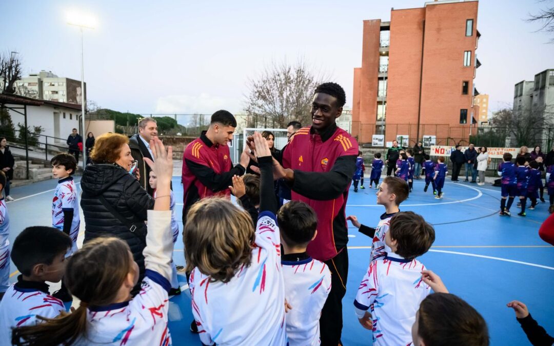 “Un gol per l’integrazione”, l’impegno della Roma con Lega Serie A e Caritas contro il razzismo