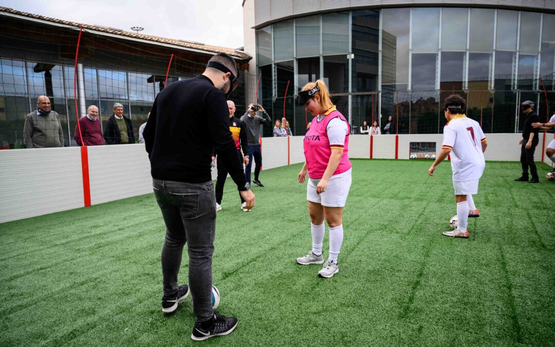 Roma, evento di coaching con Toyota: un calcio senza barriere per il sociale