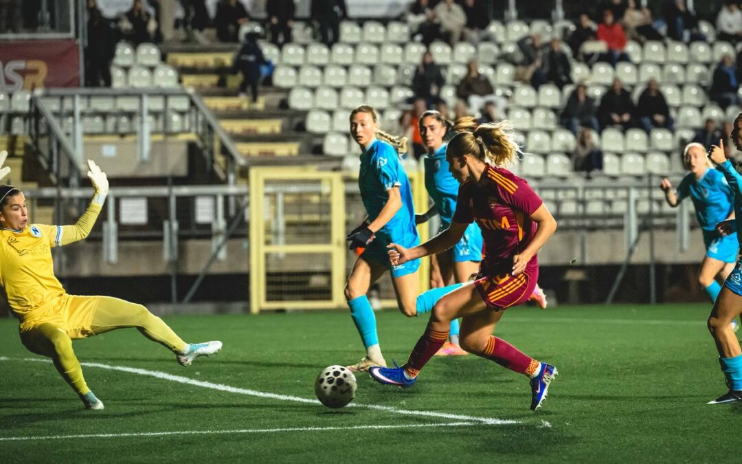Serie A Women, la Roma avanti di due gol si fa rimontare in casa dal Napoli: 2-2