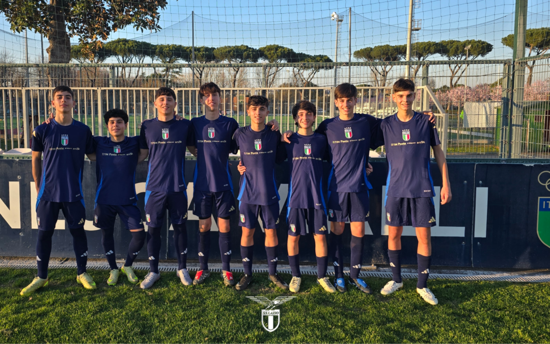 Lazio, otto giovani talenti convocati dai tecnici del Club Italia per il “Progetto Under 14”