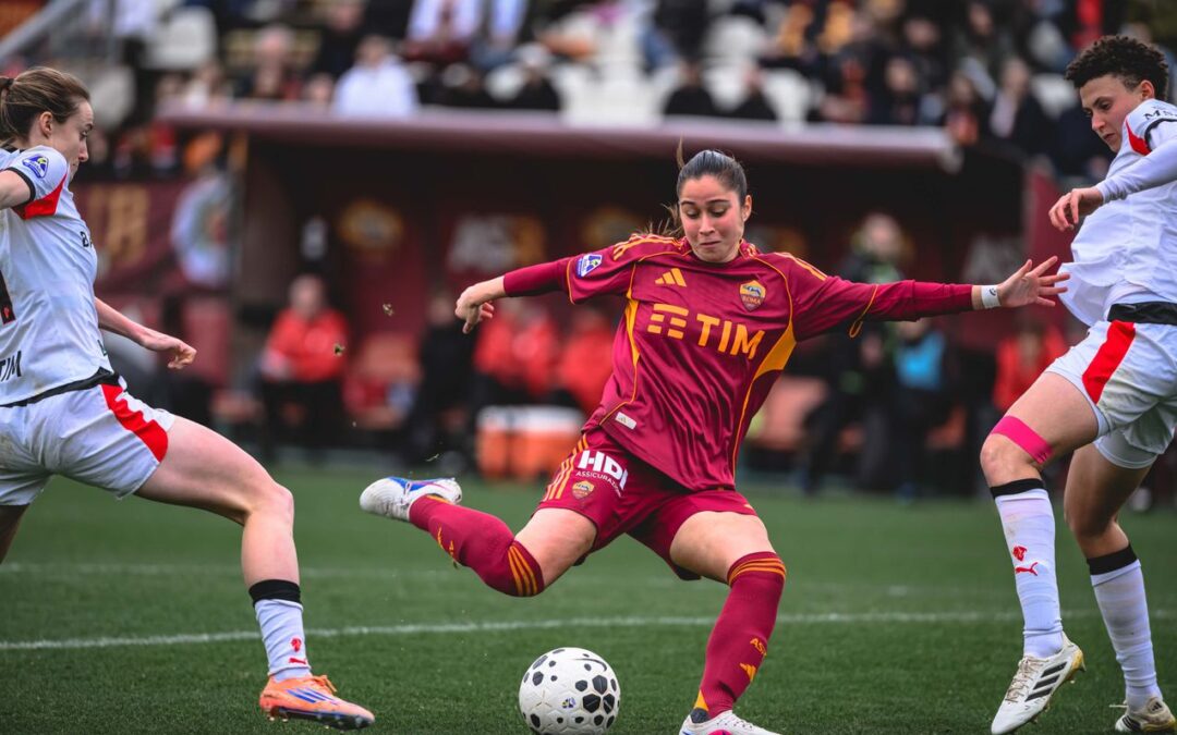 Coppa Italia Women, la Roma domina ma si fa rimontare nel finale dall’Inter: 1-1