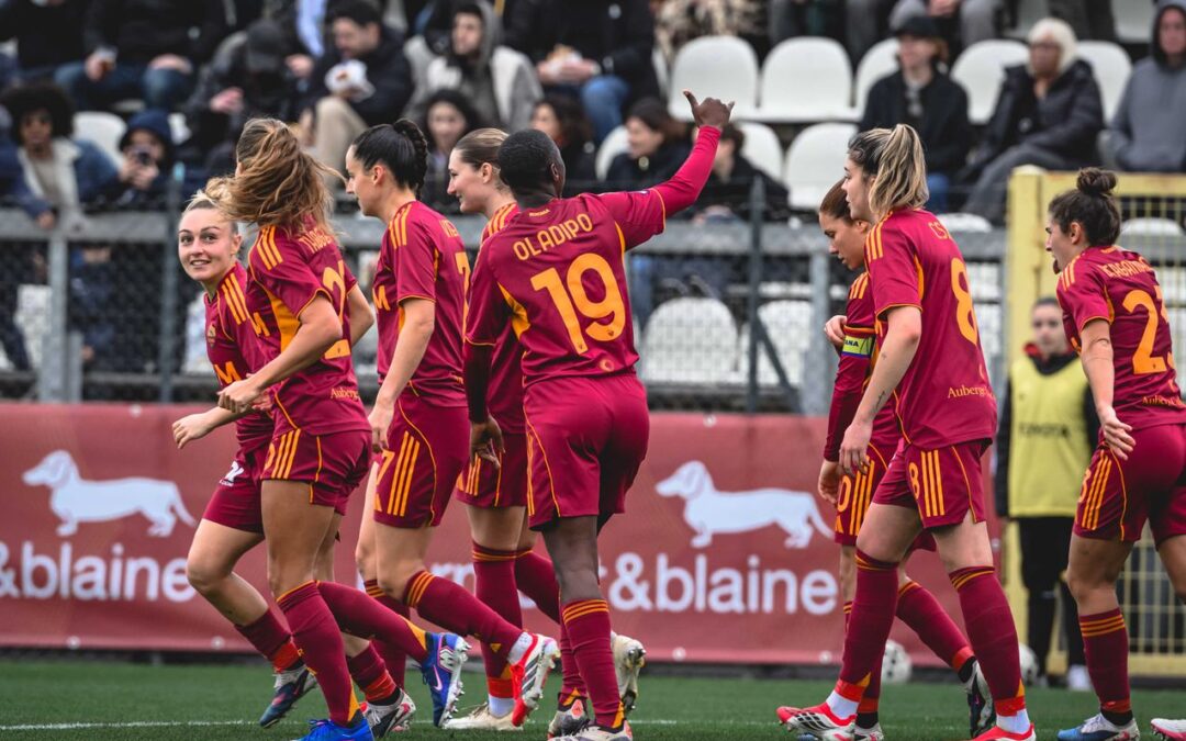 Roma women, la gara con la Fiorentina si giocherà il 15 marzo al Tre Fontane (ore 18)