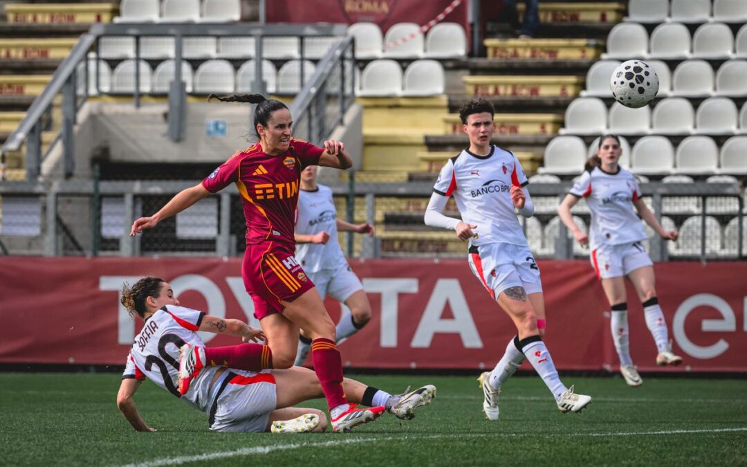 Serie A Women, la Roma supera il Milan 1-0: decide un gol di Bergamaschi