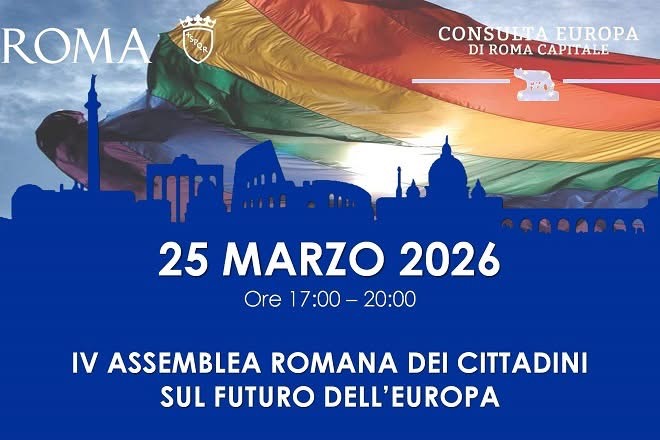 Il 25 marzo l’Europa protagonista in Aula Giulio Cesare