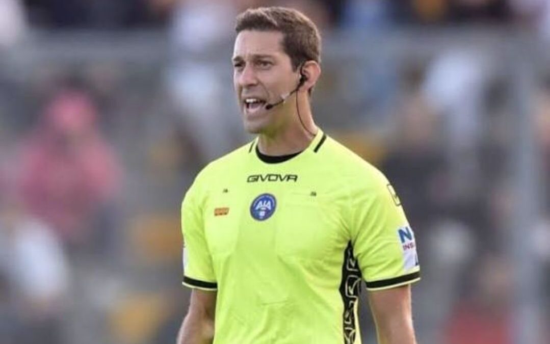 Lazio, Alberto Ruben Arena arbitrerà la sfida di lunedì con il Sassuolo