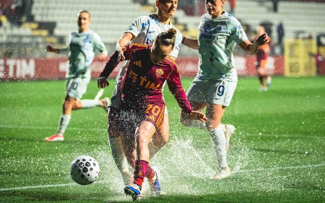 Roma Women, domenica la sfida con l’Inter per il ritorno della semifinale di Coppa Italia