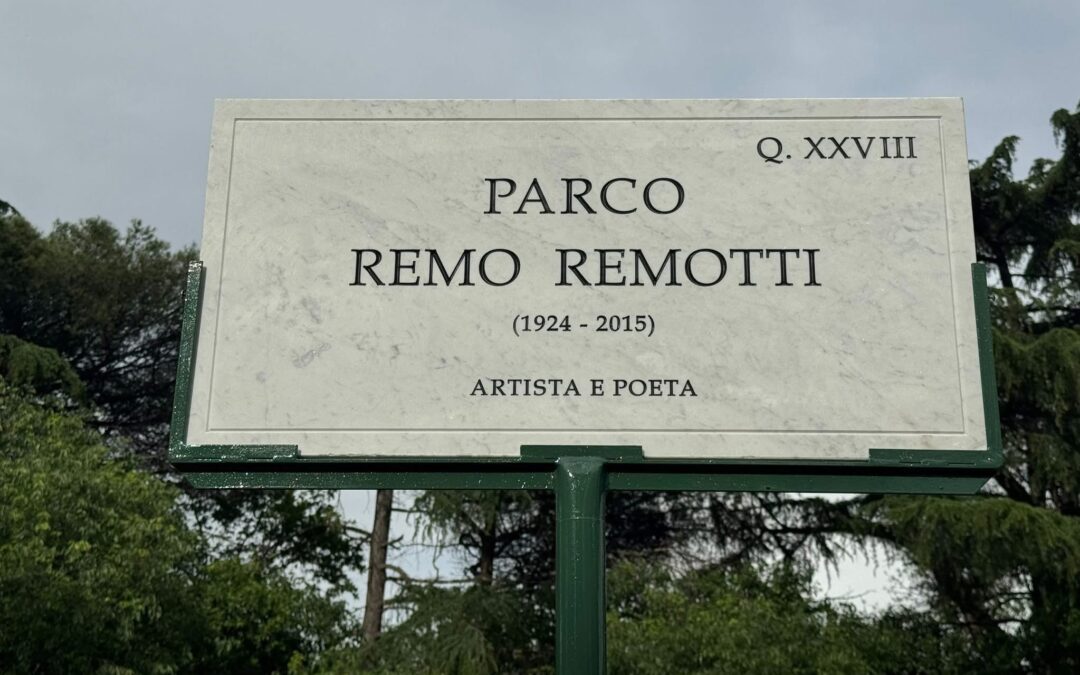 Municipio III. Intitolato un parco a Remo Remotti