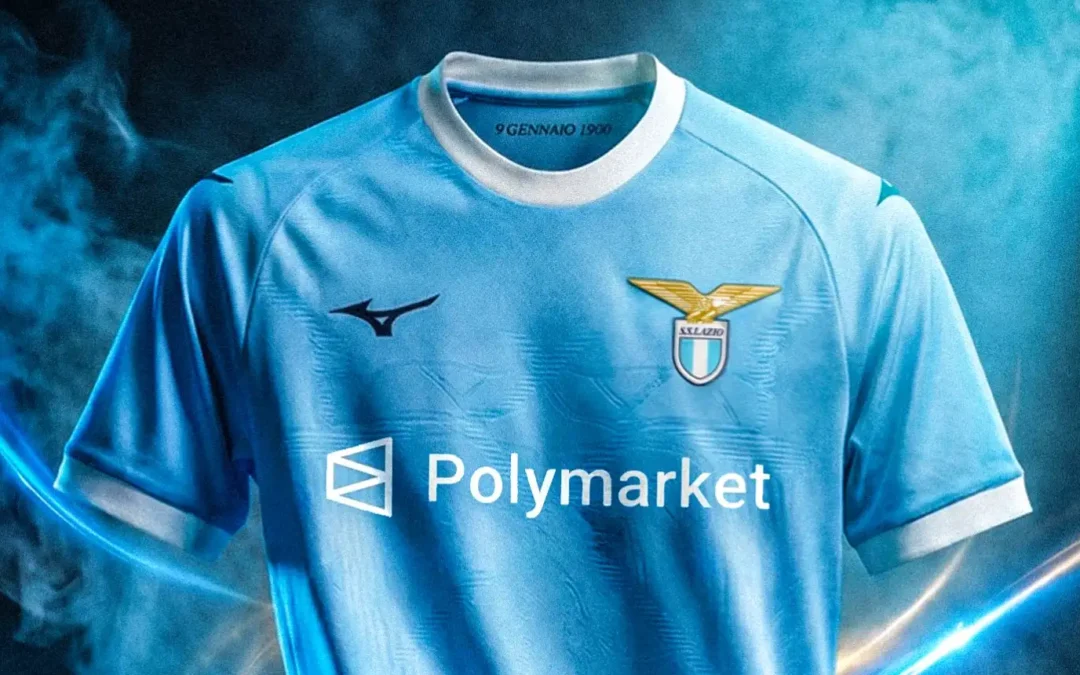 Lazio, esordio con il “botto” per il nuovo main sponsor Polymarket