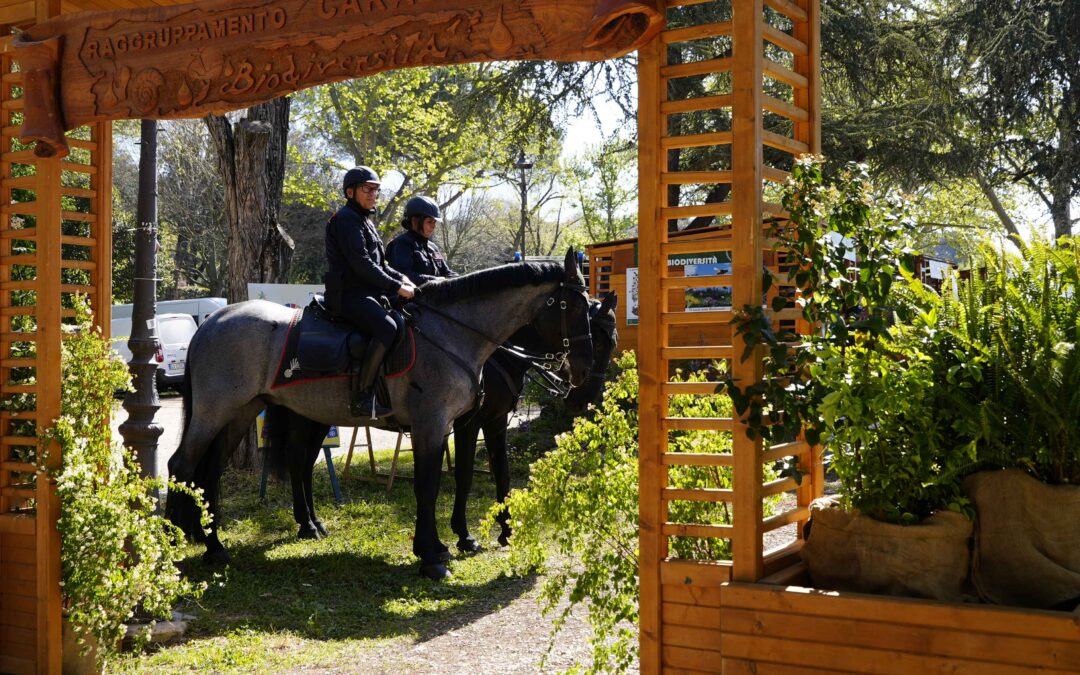 Earth Day: Carabinieri Forestali e biodiversità. Dal 16 al 19 aprile torna ‘Villaggio Natura’ a villa Borghese