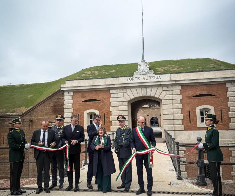 Restituito dalla Guardia di Finanza a Roma Capitale, restaurato e riqualificato, “Forte Aurelia”