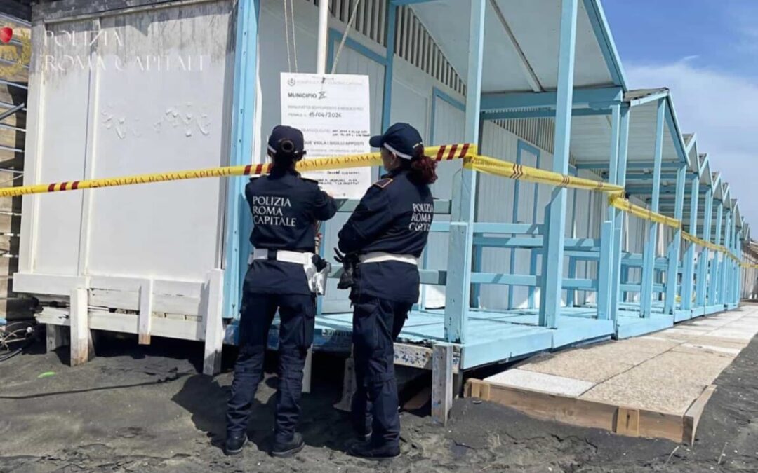 Ostia: sigilli ad altri due stabilimenti balneari, chiusi La Caletta e l’Oasi