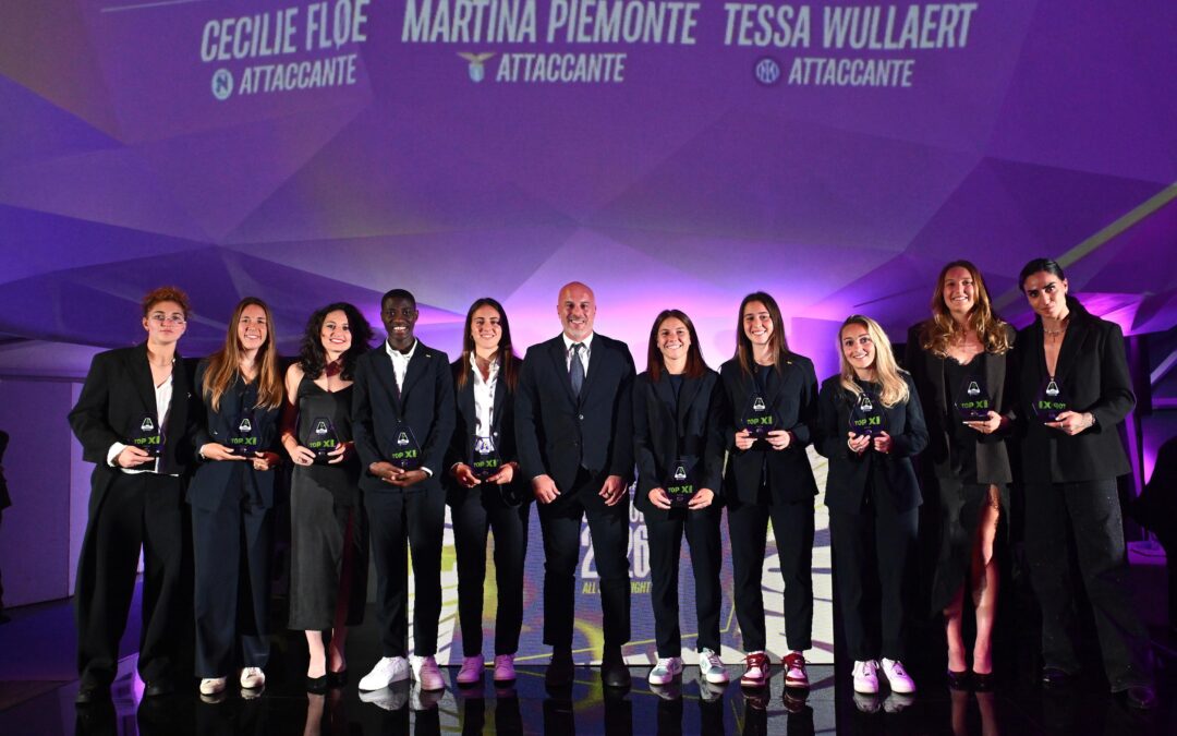 Serie A Women: Dragoni, Greggi, Giugliano (Roma) e Piemonte (Lazio) nella Top 11