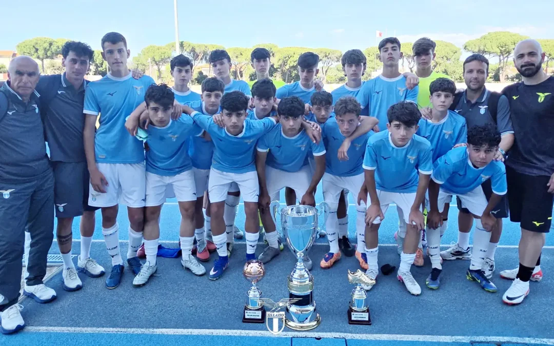 Lazio, la squadra under 14 seconda al Memorial Zecchini. Premiati Conti e Rufo