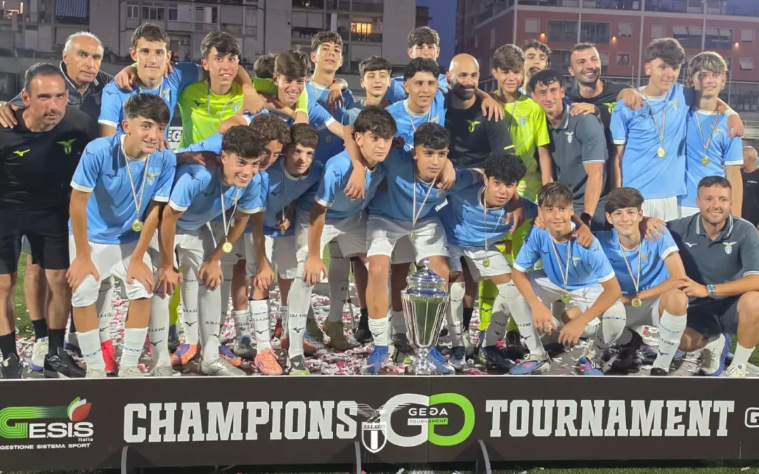 Lazio, la squadra under 14 vince il Torneo GeGa “Lo Sport per la Vita”