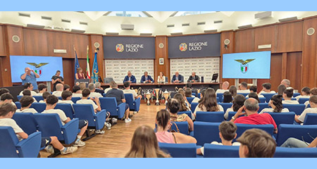 Lazio, la Regione ha premiato le squadre giovanili di calcio a 5 campioni d’Italia