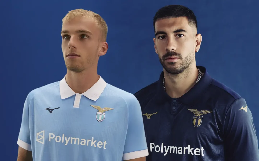 Lazio, presentate le nuove maglie Home e Third realizzate da Mizuno