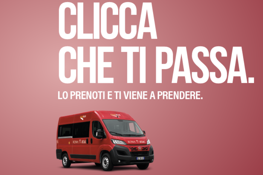 Roma, ClicBus si espande: il trasporto a chiamata arriva in altre sei zone della città