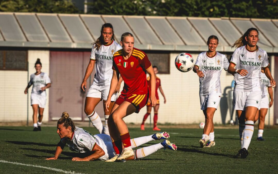Serie A Women’s Cup, la Roma sfiderà il Sassuolo in semifinale