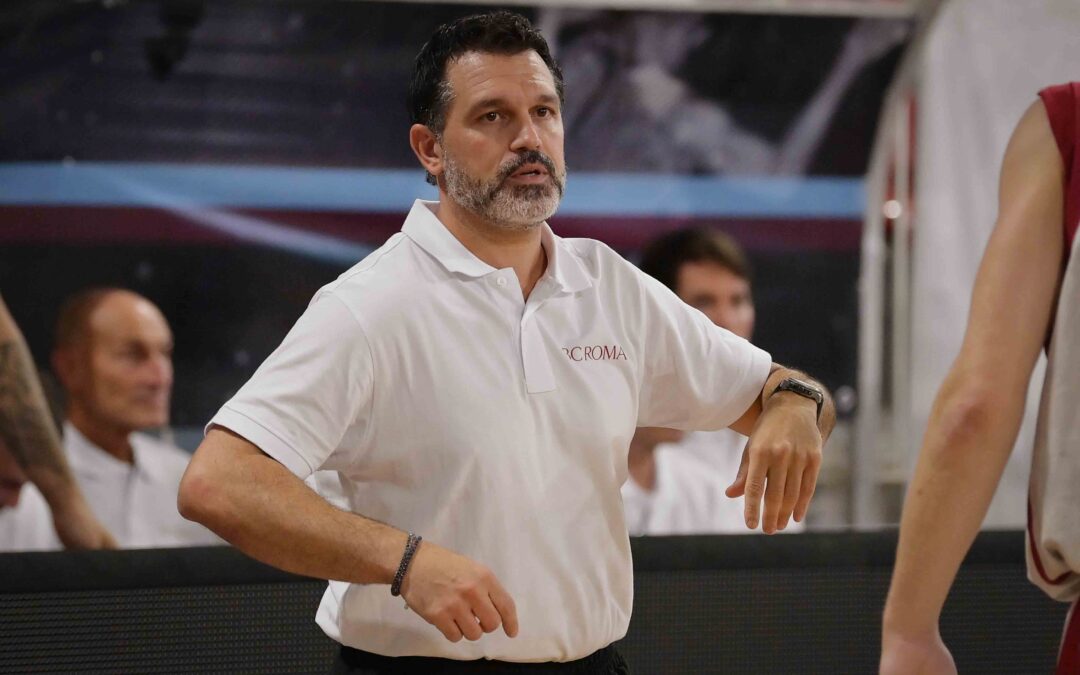 BC Roma, Magro: “Bene prima vittoria in Europa ma dobbiamo essere più cinici”