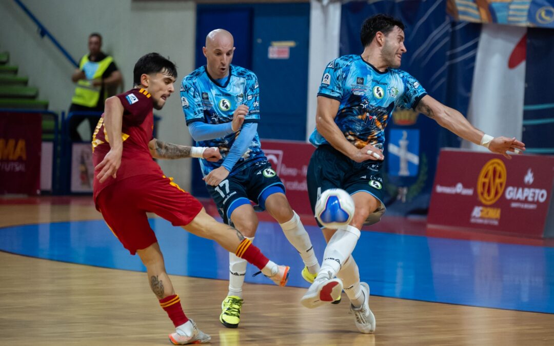 Futsal serie A, la Roma si salva nel finale: contro il Sandro Abate finisce 2-2