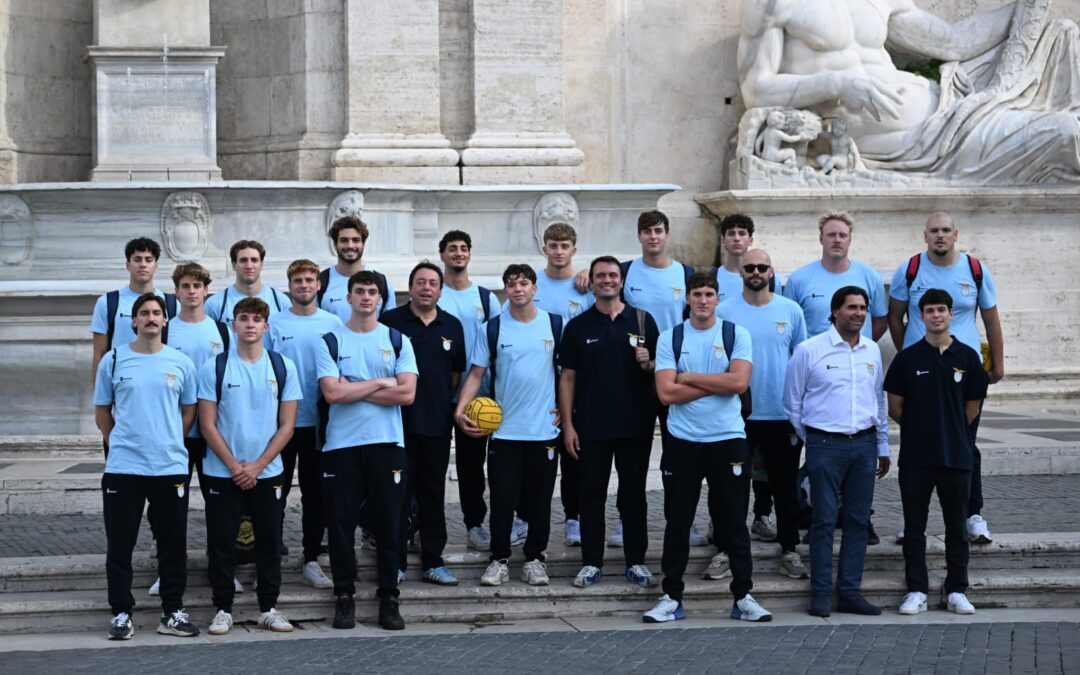 Lazio Nuoto, in Campidoglio la premiazione per i successi dell’ultima stagione