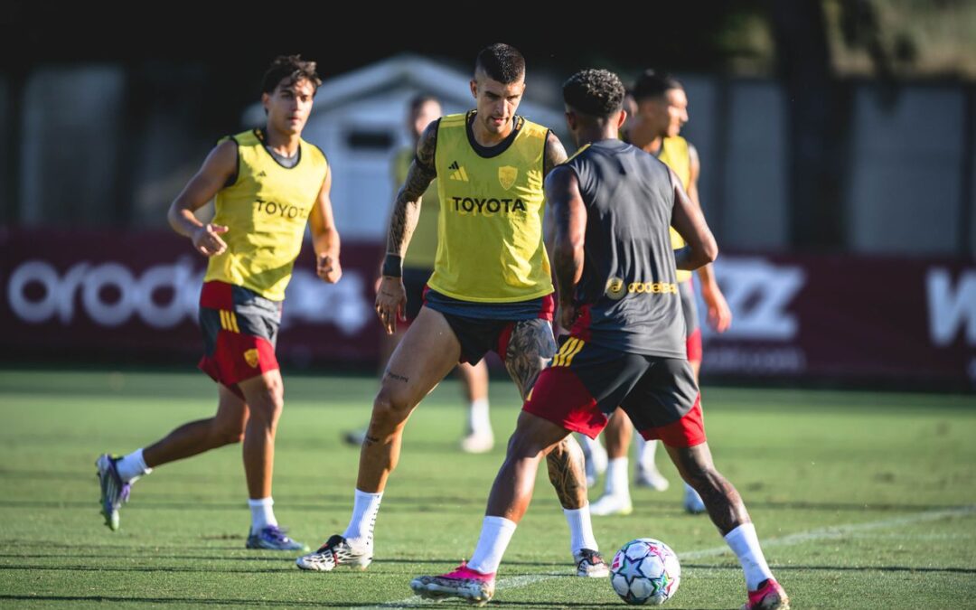 Roma, il programma in vista dell’esordio in Champions contro il Fenerbahce