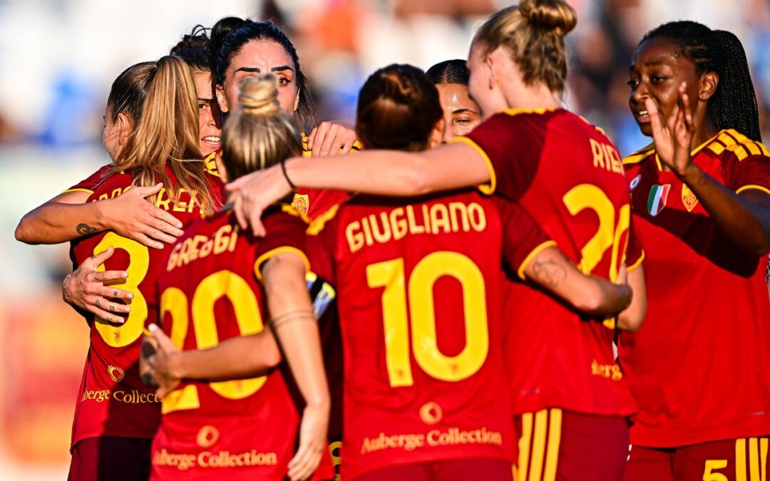 Serie A Women, la Roma espugna Sassuolo con i gol di Piemonte e Giugliano: 3-1