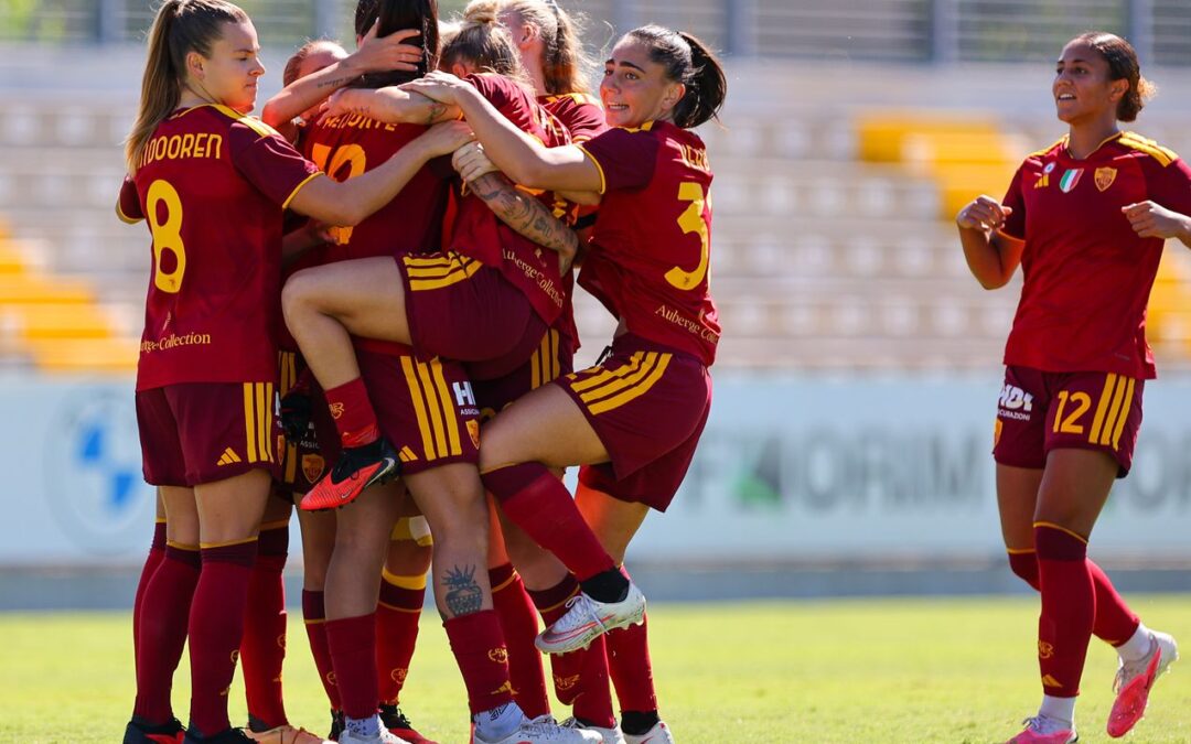 Serie A Women, la Roma si aggiudica il derby: contro la Lazio finisce 3-1