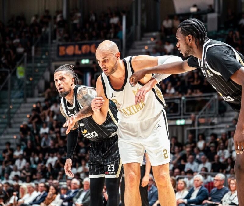 Basket Serie A, la Maxima Roma cede nel finale alla Virtus Bologna: 98-89