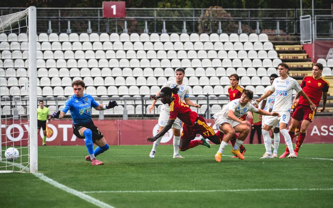 Roma, la squadra Primavera non va oltre il pareggio contro l’Empoli: 1-1