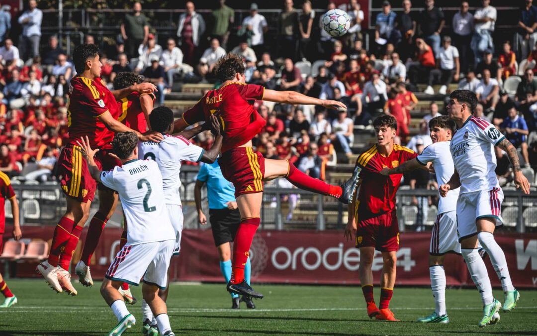 Youth League, Roma primavera ko col Real Madrid (1-0). Scala: “C’è rammarico”