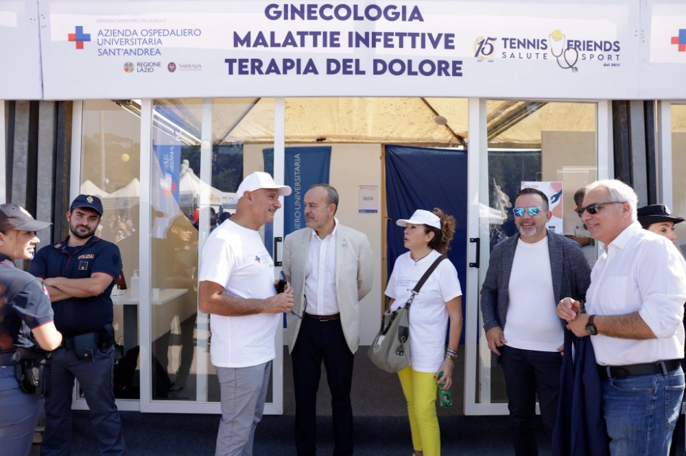 Tennis & Friends, Aurigemma: “Importante diffondere la cultura della prevenzione”